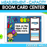 Boom Cards for Measurement - Capacity - Kindergarten - January