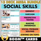 Boom™ Cards Mega Bundle of Social Skills Decks (Empathy & 