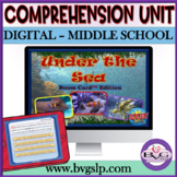 Boom Cards Middle School Reading Comprehension | Language 