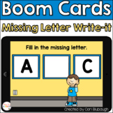 Boom Cards - Missing Letter Write-it
