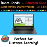 Boom Cards - Mixed Review Math Facts (Multiply & Divide, 1