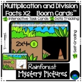 Boom Cards™ Multiplication and Division Facts by Two Myste