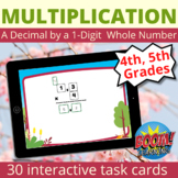 Boom Cards Multiplying a Decimal by a Whole Number
