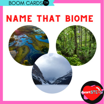 Preview of Biomes - Habitats - Boom Cards - Games - Animals - Real Photos- Name that Biome