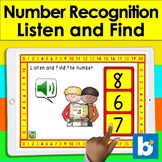 Boom Cards Number Recognition to 20 Self-Chcking Digital C