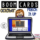 Boom Cards - October Match It Up