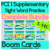 Boom Cards™ PCI 1 Fun Supplementary Sight Word Bundle 1-14