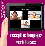 Boom Cards: Past, Present, or Future? Receptive Verb Pract