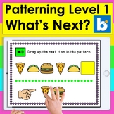 Boom Cards Patterning Deck For Pre-K and Kindergarten Digi