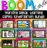 BOOM Kindergarten Digital Learning ELA and Math Growing Bundle