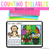 Boom Cards Phonological Awareness Syllables Mystery Pictur