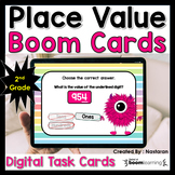 Place Value Activities  2nd Grade   -  Digital Task Cards 