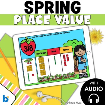 Preview of Place Value to 1000 | Base Ten Blocks | Boom Cards