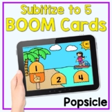 Boom Cards - Popsicle Subitize to 5