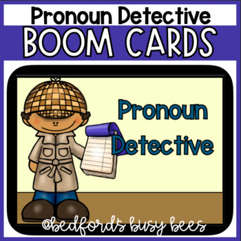 Preview of Boom Cards™ Pronoun Detective