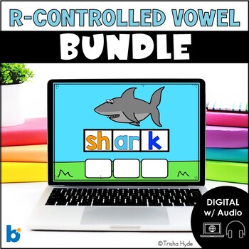 Preview of R Controlled Vowel AR | Bundle | Phonics | Boom Cards