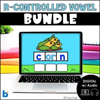 Preview of R Controlled Vowel OR | Bundle | Phonics | Boom Cards
