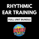 Boom Cards - Rhythmic Ear Training, FULL UNIT BUNDLE