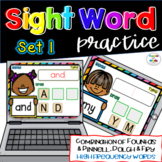 Boom Cards: Sight Word Practice [Set 1- 25 High Frequency Words]