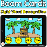 Boom Cards - Sight Word Recognition - Fry Words 1-25