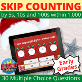 Boom Cards Skip counting by 5s 10s and 100s Distance Learn