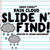 Boom Cards™️ Slide N' Find!- Rain Cloud