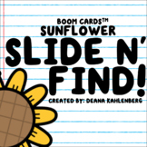 Boom Cards™️ Slide N' Find!- Sunflower