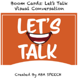 Boom Cards: Social Skills- Let's Talk: Visual Conversation
