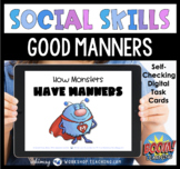 Boom Cards Social Story 10 How Monsters Have Manners SEL D