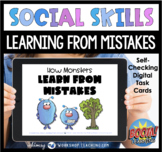 Boom Cards Social Story 16 Monsters Learn From Mistakes SE
