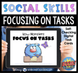 Boom Cards Social Story 8 How Monsters Focus On Tasks SEL 