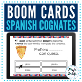 Boom Cards | Spanish Cognates Practice (with audio!)
