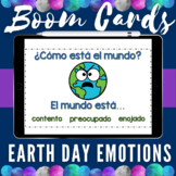 Boom Cards | Spanish Emotions with Earth Day theme FREEBIE