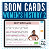 Boom Cards Spanish Women's History Month Readings | Biogra