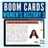 Boom Cards Spanish Women's History Month Readings | Biogra