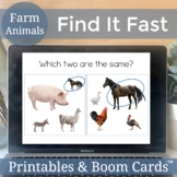Farm Animal Speech Therapy Games | Hybrid Device and Print