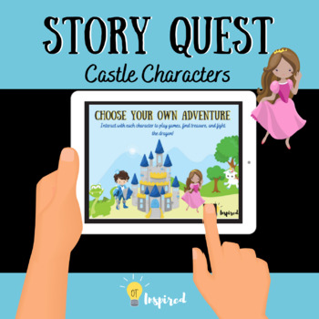 Boom Cards™: Story Quest Interactive Fairytale Game/Problem solving/OT  skills