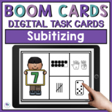 Boom Cards Subitizing Task Cards Game For Kindergarten