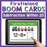 Boom Cards Subtraction On A Number Line Within 20