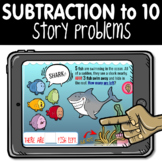 Boom Cards Subtraction Story Problems