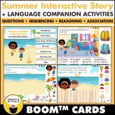 Boom™ Cards Summer Interactive Story & Language Companion 