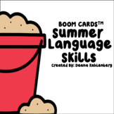 Boom Cards™️ Summer Language Skills
