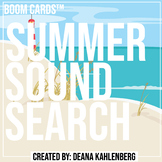 Boom Cards™️ Summer Sound Search