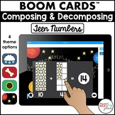 Boom Cards Teen Numbers (Digital Task Cards) - Distance Learning