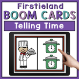 Boom Cards Telling Time To The Hour And Half Hour Digital 