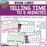 Boom Cards™ Telling Time to the Nearest 5 Minutes