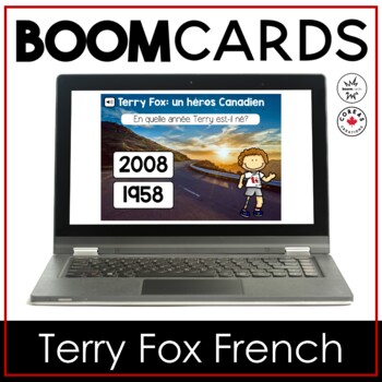 Preview of Terry Fox Boom Cards |  FRENCH