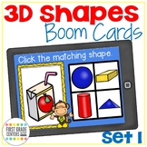 3d shapes Boom Cards Three Dimensional Shapes Digital Games
