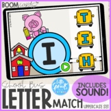 Boom Cards™ ● Uppercase Letter Match ● Back to School ● A-Z