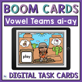 Boom Cards Vowel Teams - ai, ay